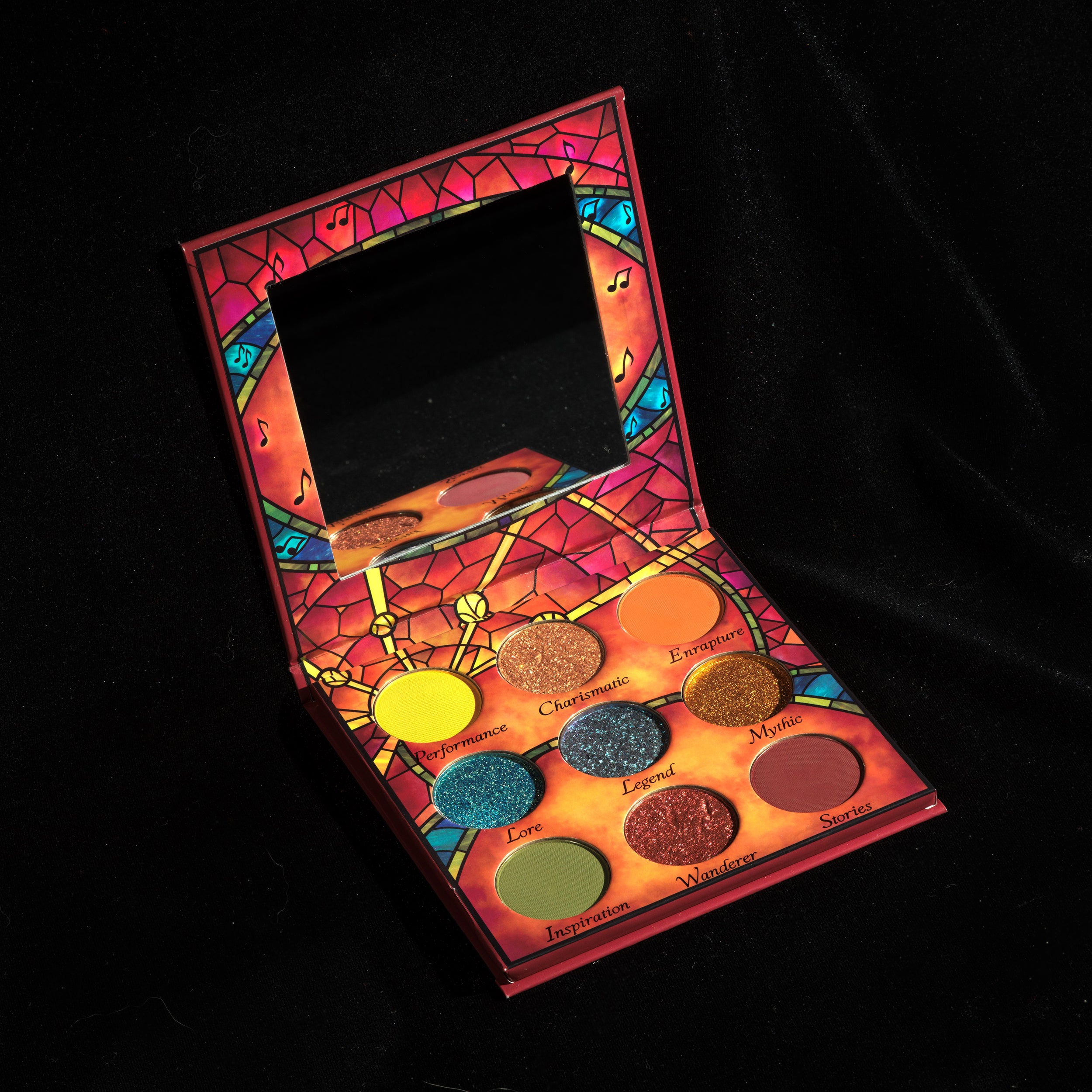 Bard Eyeshadow Palette - 12 Highly Pigmented Matte & Shimmer Eyeshadows for Professional Makeup | Perfect for Day to Night Looks, Bridal & Party Makeup