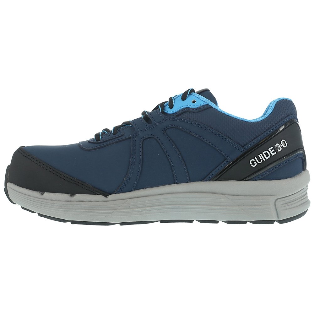 Reebok RB351 Men's Steel Toe Work Shoes - Black Safety Trainer for Construction & Industrial Work