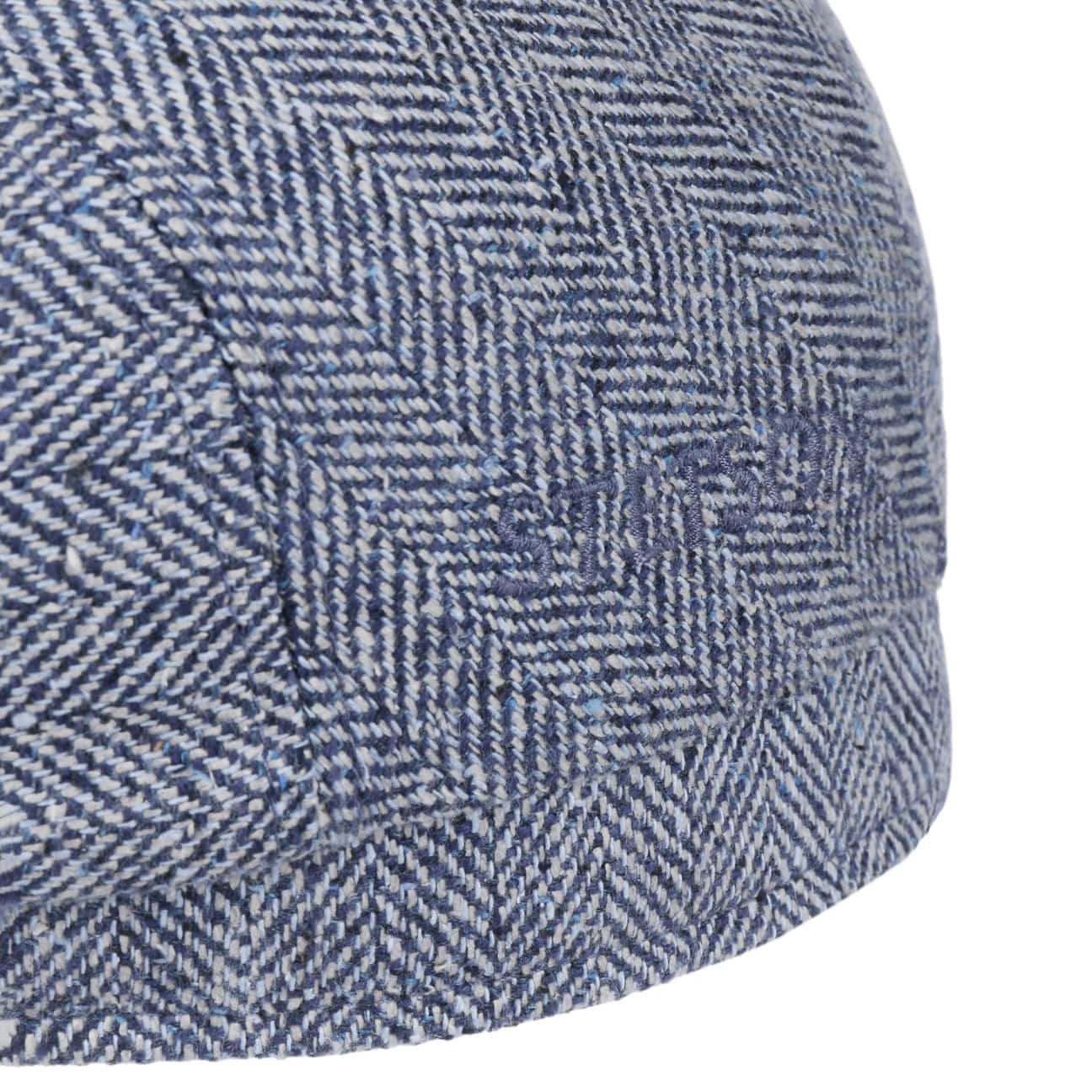Stetson Belfast Silk Flat Cap for Men - Classic Irish Style Ivy Hat for Casual & Formal Wear - Perfect for Weddings, Golf, and Outdoor Events