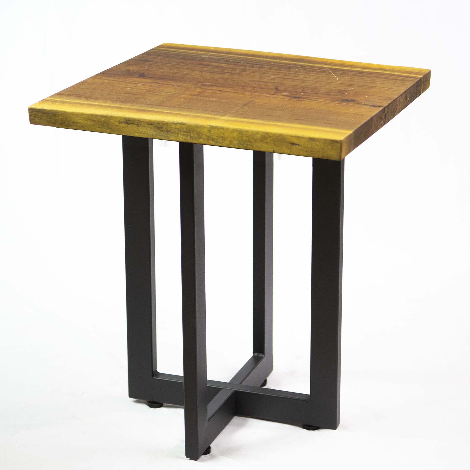 Round Cross End Table Base SS1460 - Heavy Duty Metal Legs for Square or Round Tables (1 Set) - Perfect for Living Room, Patio, or Outdoor Furniture