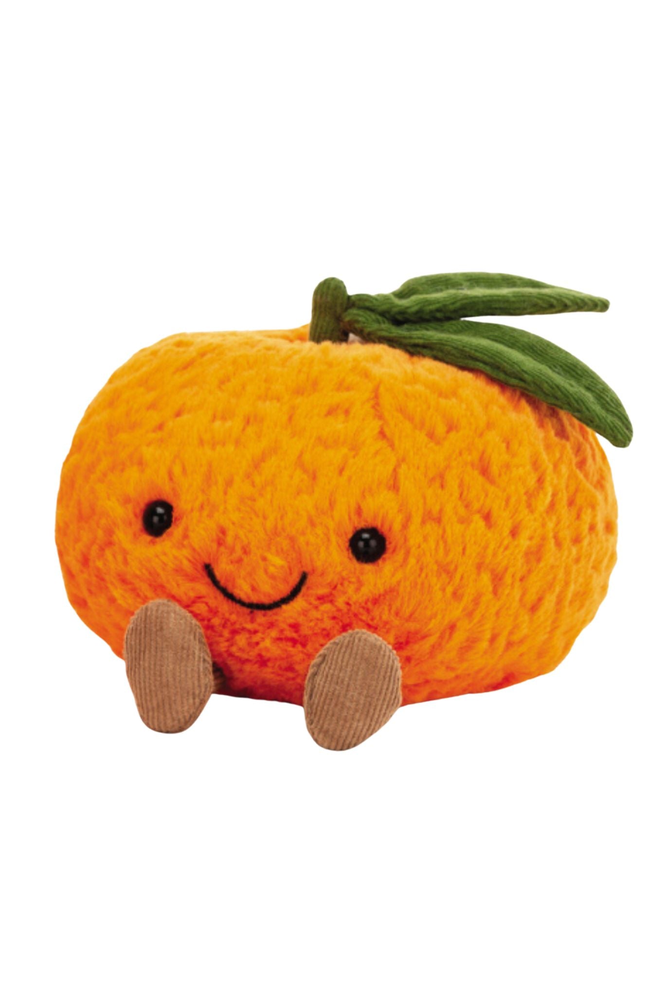 Jellycat Amuseables Clementine Plush Toy - Soft & Cuddly Orange Stuffed Animal for Kids, Babies, and Collectors | Perfect for Nursery Decor, Gifts, and Comfort