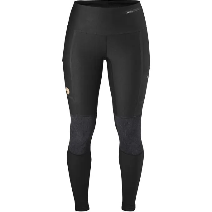 Fjällräven Abisko Trekking Tights for Women - Lightweight Hiking Pants with Stretch & Durability - Perfect for Outdoor Adventures, Camping & Trail Running