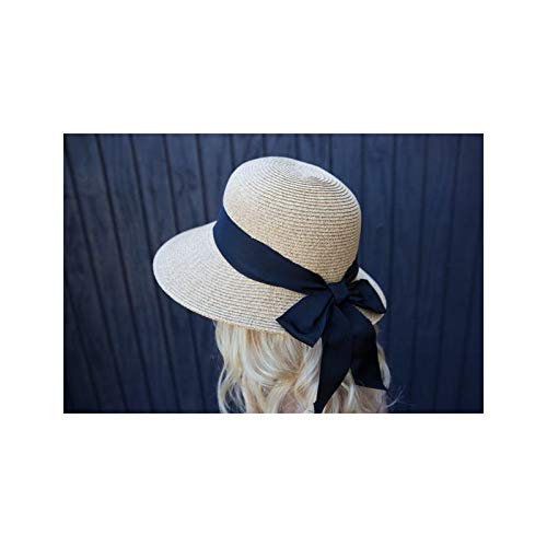 Scala Women's Paper Braid Sun Hat with Wide Brim - Stylish Summer Beach Hat for Outdoor Activities, Vacations and Garden Parties