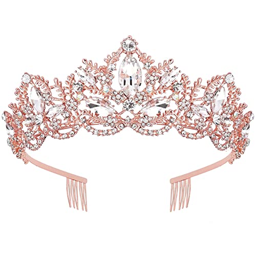 Clear+Rose Gold (Comb type)