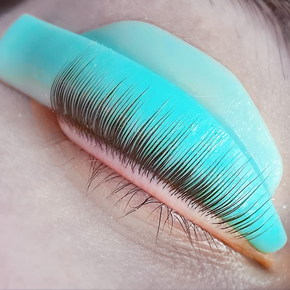 Professional Lash Lift Rods & Eyelash Perm Pads - 6 Sizes for All Eye Shapes, Mega L Curl Lamination Shield for Long-Lasting Volume (100 Uses) - Perfect for Salon & Home Lash Treatments