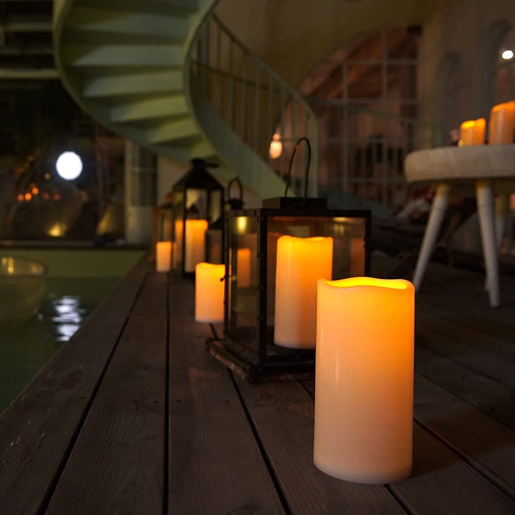 Waterproof Flameless LED Candles 6-10