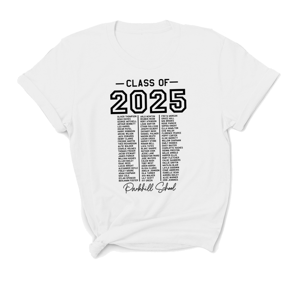 Class Of 2025 Graduation T-Shirt - High School Senior Gift - Comfortable Cotton Shirt for Graduation Parties & College Prep