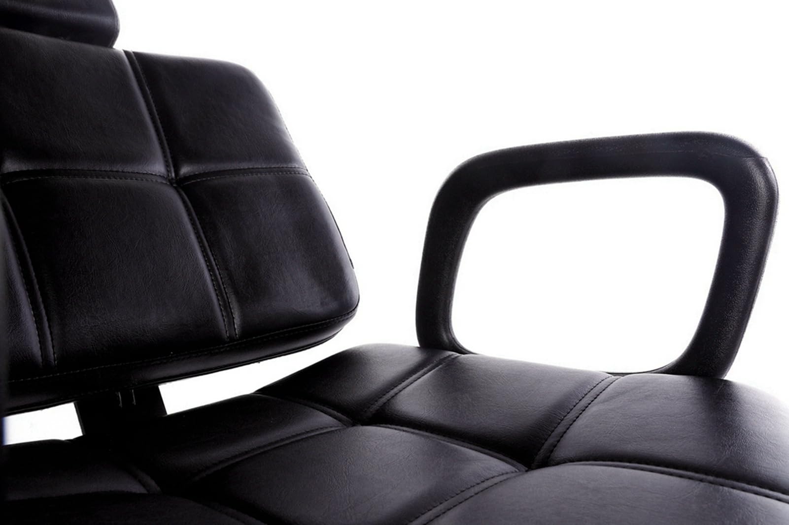 Professional Hydraulic Barber Chair - 360° Swivel Salon Styling Chair with Adjustable Headrest & Reclining Back | Perfect for Hair Salons, Barbershops & Home Use