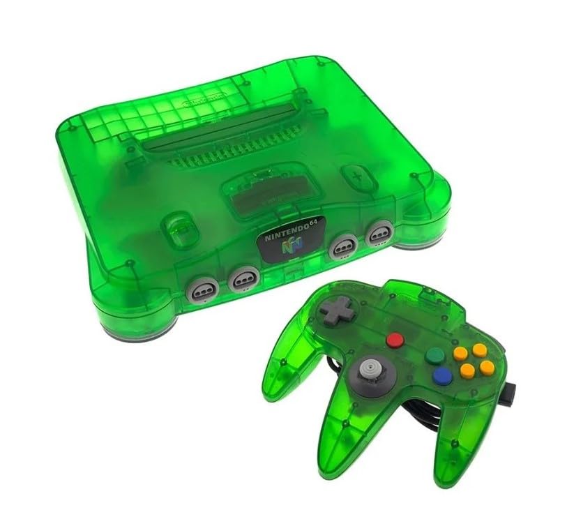 Refurbished Nintendo 64 Console - Classic Gaming System with Controller | Perfect for Retro Gaming Enthusiasts & Collectors | Great Gift for Gamers