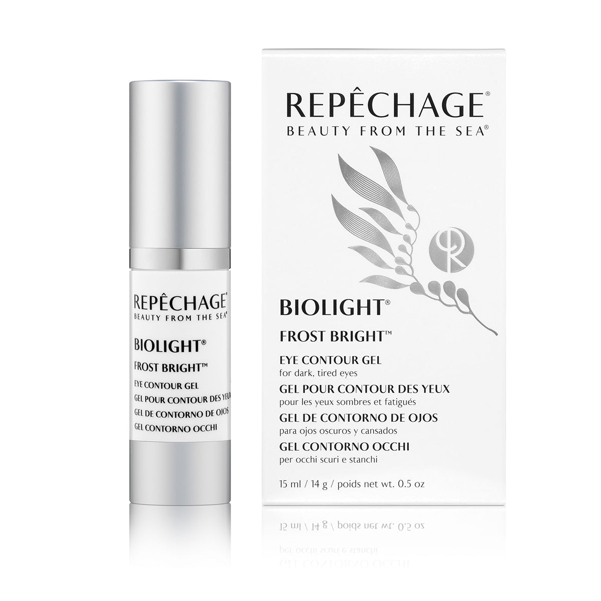 Biolight® Frost Bright™ Eye Contour Gel - Dark Circle & Puffiness Relief for Bright, Youthful Eyes - Perfect for Morning & Night Skincare Routine
