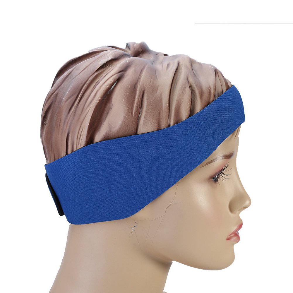 Waterproof Neoprene Swim Headband for Adults & Kids - Adjustable Elastic Hair Ear Guard for Swimming, Surfing & Water Sports - 2 Sizes (Toddler & Adult) - Ideal for Pool, Beach & Training