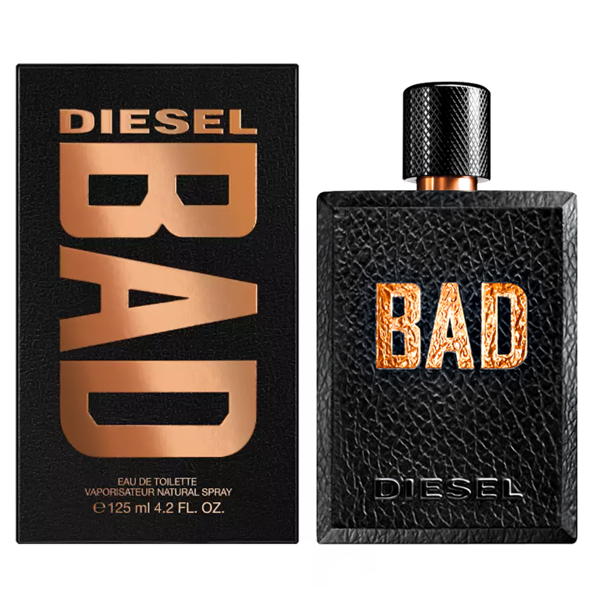 Diesel Bad EDT Spray for Men - Fresh & Masculine Cologne - Perfect for Daily Wear, Work & Night Out