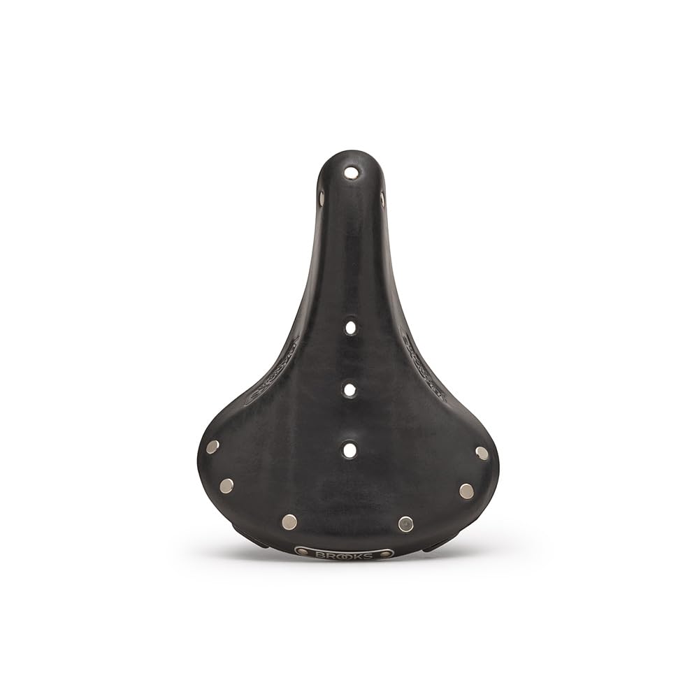 Brooks England B17 Short-Nose Leather Bike Saddle - Premium Comfort for Urban & Touring Cycling - Perfect for Commuting & Long-Distance Rides