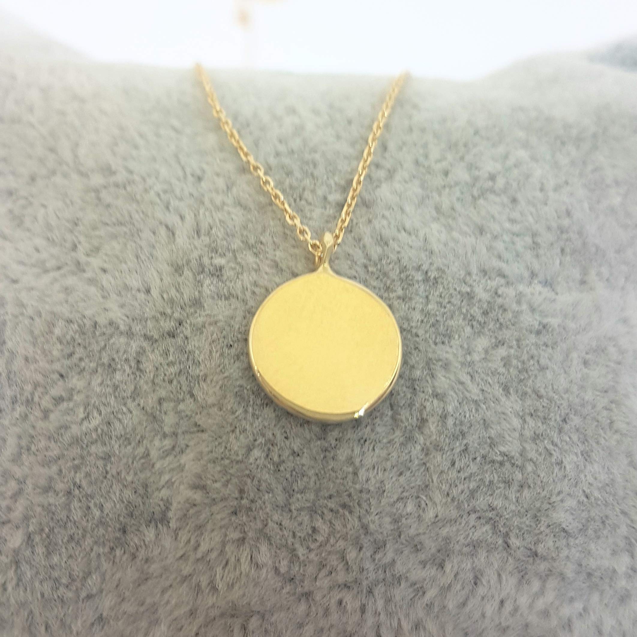 14K Solid Gold Evil Eye Necklace - Lucky Nazar Pendant for Women | Protection Jewelry for Daily Wear