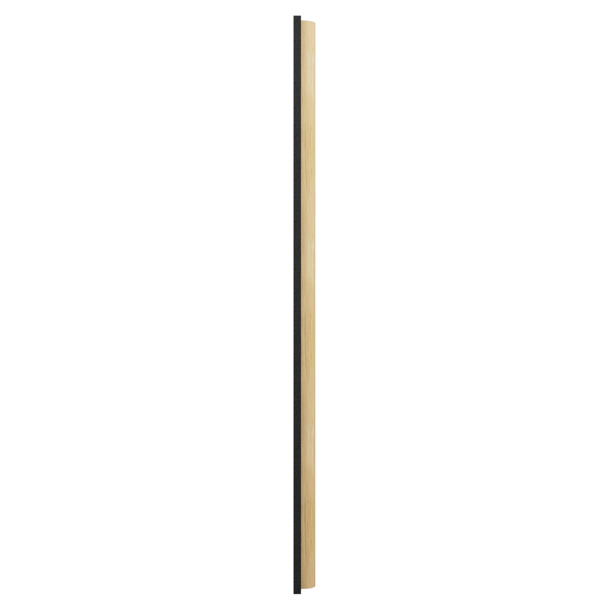 Acoustic Slat Wood Wall Panel - Half Round Slats for Home Theater, Office & Studio Soundproofing | Natural Wood Wall Decor