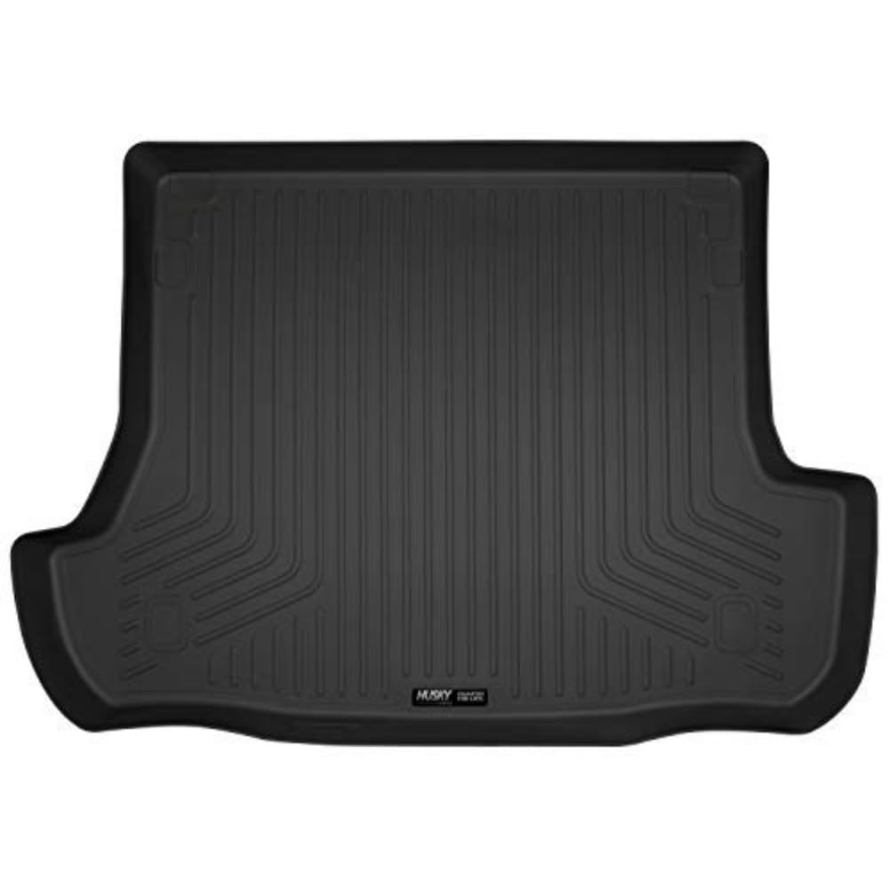 Husky Liners Weatherbeater Cargo Liner for 2010-2024 Toyota 4Runner (3rd Row Folded Flat) | 1-Piece Black Heavy Duty Trunk Mat 25741 | Perfect for Road Trips, Camping & Pet Protection