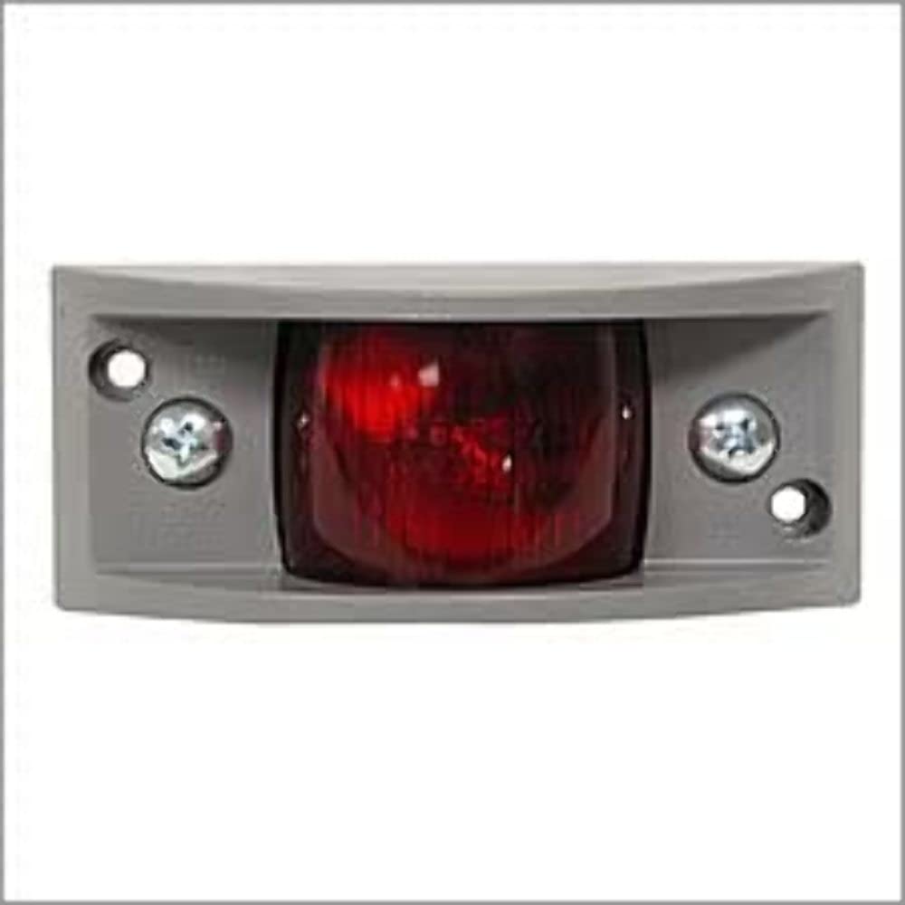 Peterson Mfg M122R Incandescent Marker/Clearance Light - Heavy Duty Truck & Trailer Safety Light for Night Driving & Road Visibility