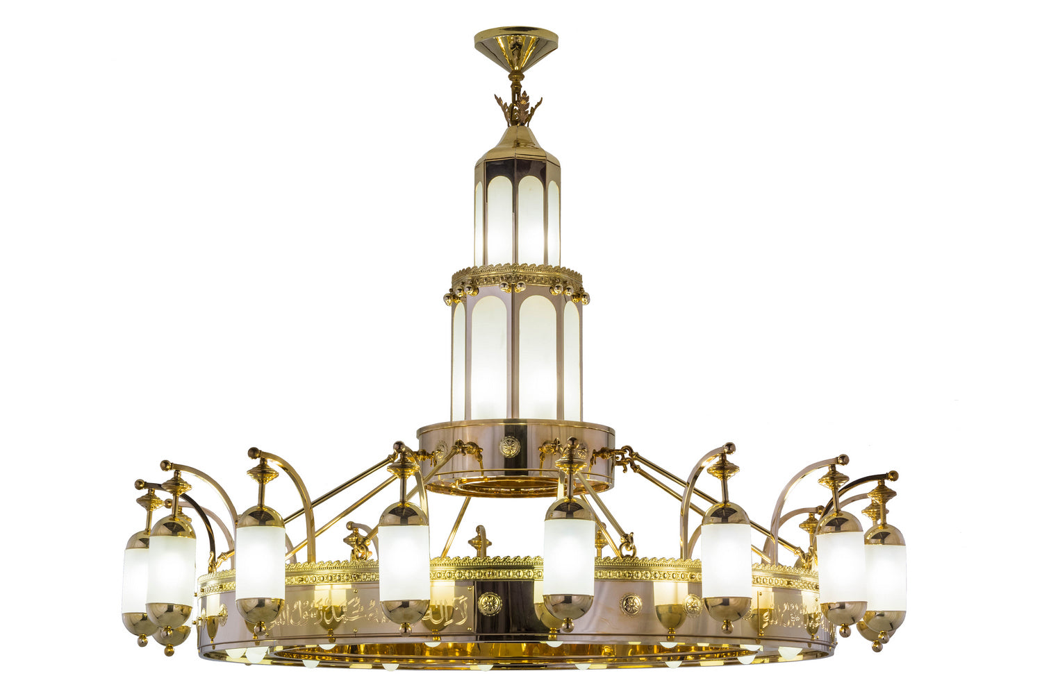 42-Light Crystal Chandelier for Dining Room - Modern Elegant Ceiling Light Fixture with LED Bulbs, Perfect for Home Decor, Wedding Venues and Restaurants