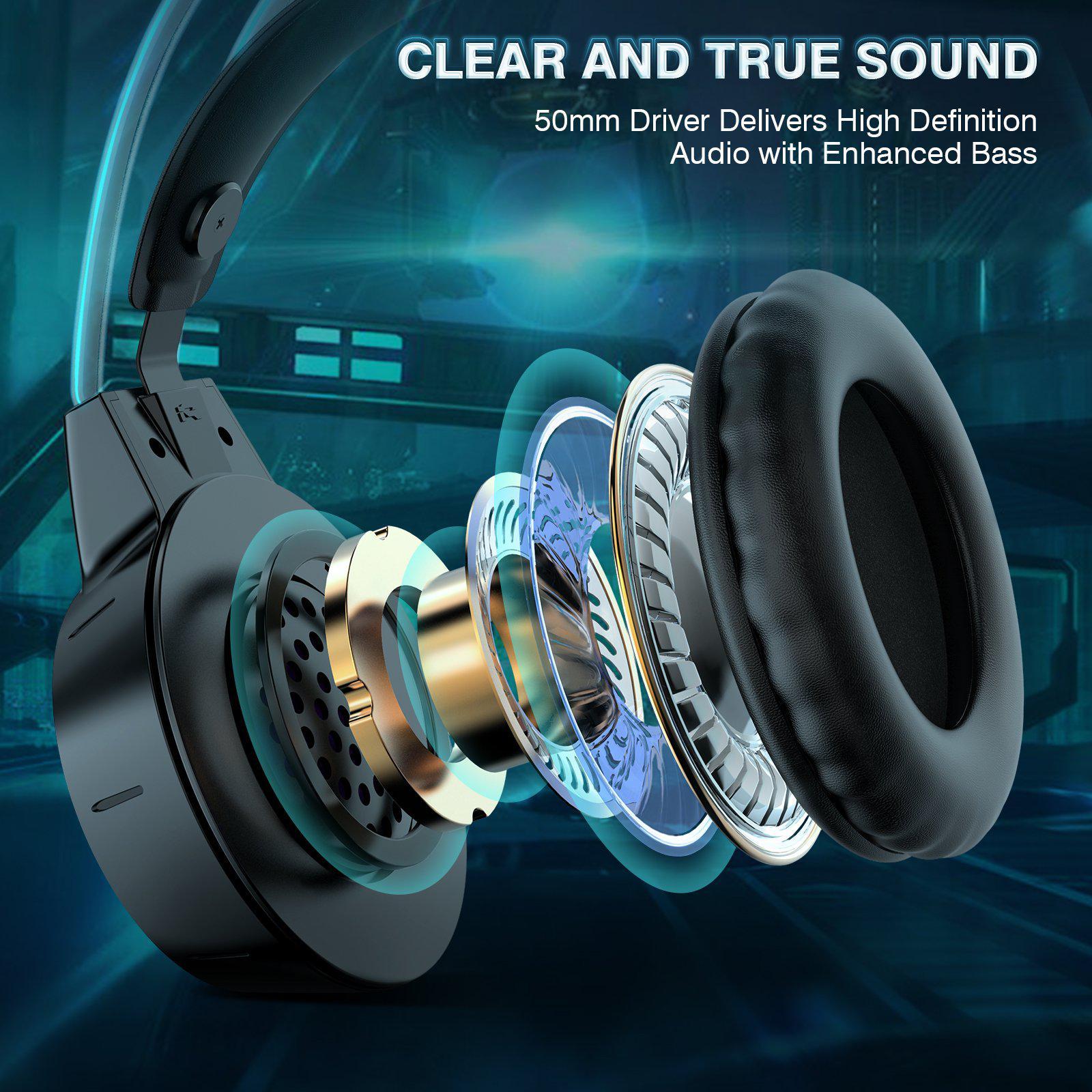 ONIKUMA X15 PRO Gaming Headset with Dual Noise-Canceling Microphone, Durable Stereo Surround Sound, RGB Lighting - Wired Headphones for PC, PS4, Xbox, Streaming & Esports