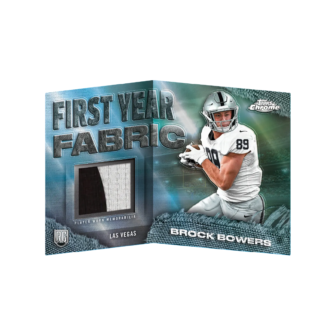 2024 Topps Chrome Football Mega Box - Collectible Trading Cards for NFL Fans - Perfect for Sports Memorabilia Collections & Fantasy Football Gifts