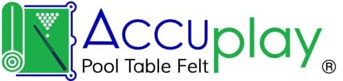 Accuplay Worsted Blend Pre-Cut Pool Table Felt - Premium Billiard Cloth for 7, 8 & 9 Foot Tables | English Green, Spruce Green, Blue, Navy, Red, Burgundy, Gray, Tan & Black | Perfect for Home Game Rooms & Professional Pool Halls