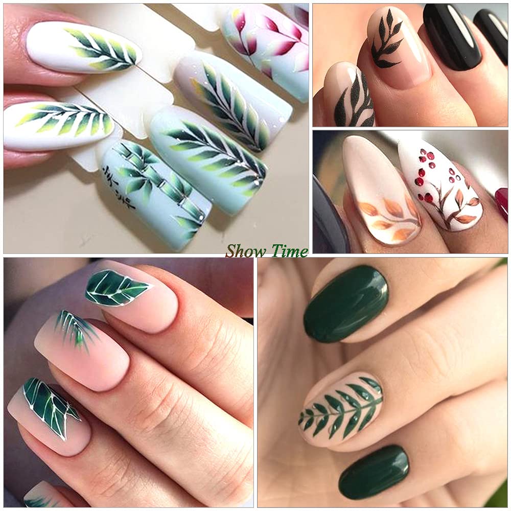 EXCLUZO 68 Sheets Nail Art Stickers - Water Transfer Nail Decals for Manicure, Salon & Home Use | DIY Nail Art Designs for Women, Girls & Teens | Perfect for Parties, Weddings & Everyday Fashion