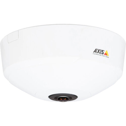 Axis Communications M3067-P 6MP 360° Panoramic IP Security Camera - Indoor/Outdoor Mini Dome Surveillance System for Home, Office & Business Security Monitoring