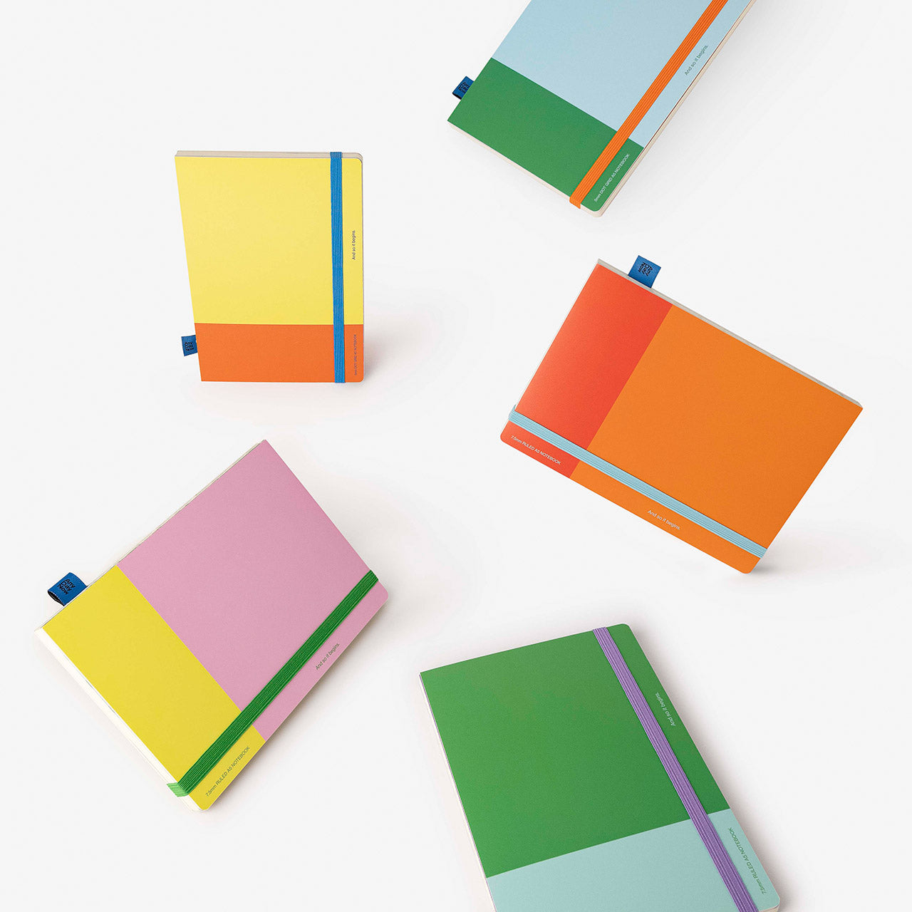 Bright Bound Notebook A5 Ruled - Premium Lined Journal for Writing, Note Taking & Planning | Perfect for School, Office & Creative Projects