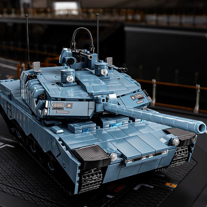 2116-Piece 12GO 96005 Abrams X Building Blocks Set - Military Tank Model Kit for Adults & Kids - Creative STEM Toy for Collectors & Builders (Perfect for Home Decoration, Gift Giving & Educational Play)