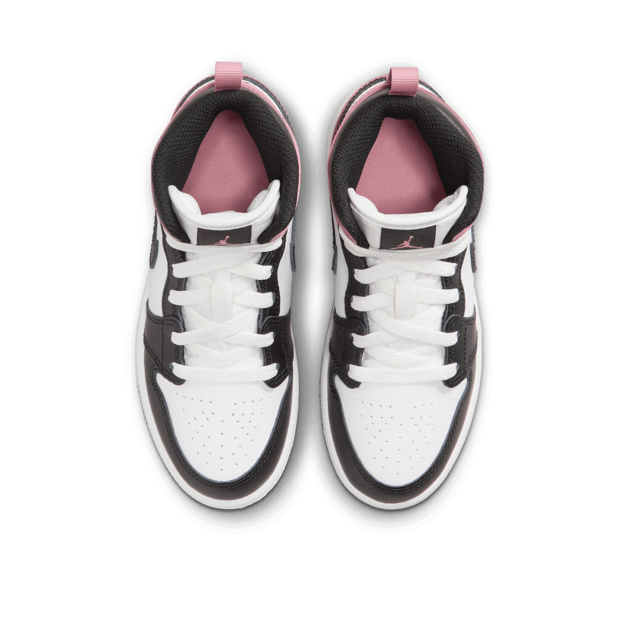 Jordan 1 Mid PS Sneakers - White/Rust Pink Basketball Shoes for Men & Women - Perfect for Casual Wear, Street Style & Sports