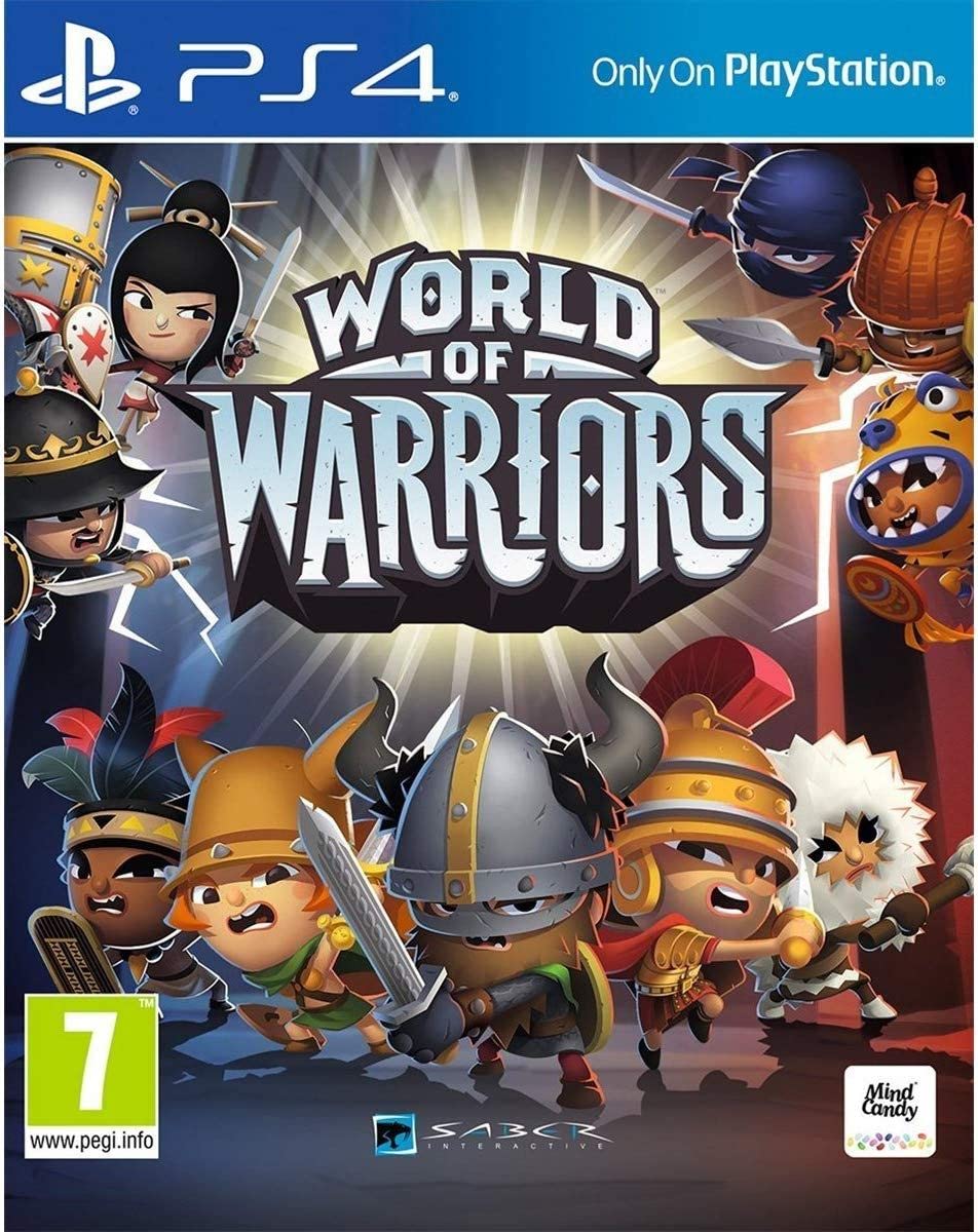 World of Warriors - Action-Adventure Game for PS4 | Epic Battles & Heroic Quests | Perfect for Family Game Nights & Competitive Play