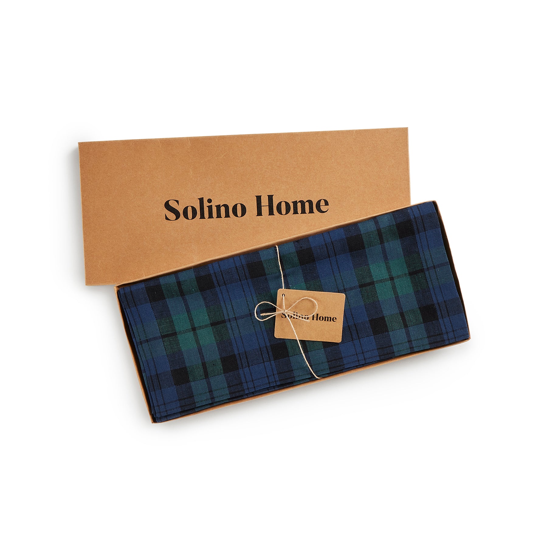 Blackwatch Plaid Table Runner - Classic Tartan Design for Dining Table Decor, Holiday Parties & Wedding Centerpieces
