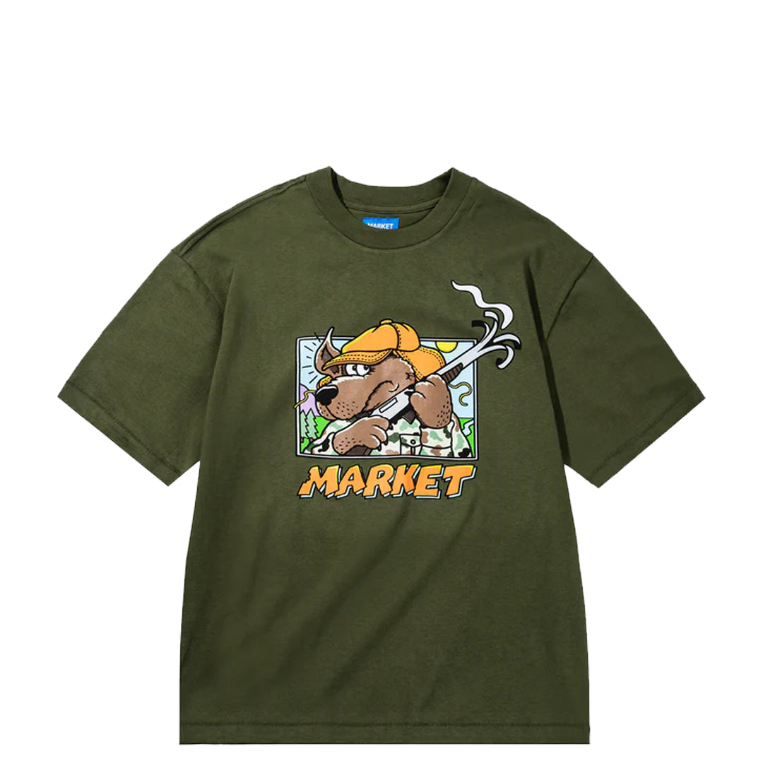 DOG WILL HUNT T-Shirt - Funny Hunting Dog Graphic Tee for Men & Women - Perfect for Outdoor Adventures, Camping, and Dog Lovers