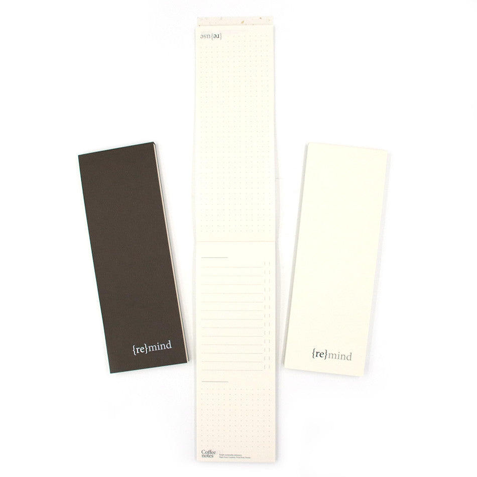 CoffeeNotes Skinny Notepad Cafe Collection - Stylish Minimalist Notebook for Journaling, Note Taking & Gift Ideas - Perfect for Coffee Shops, Office & Daily Use