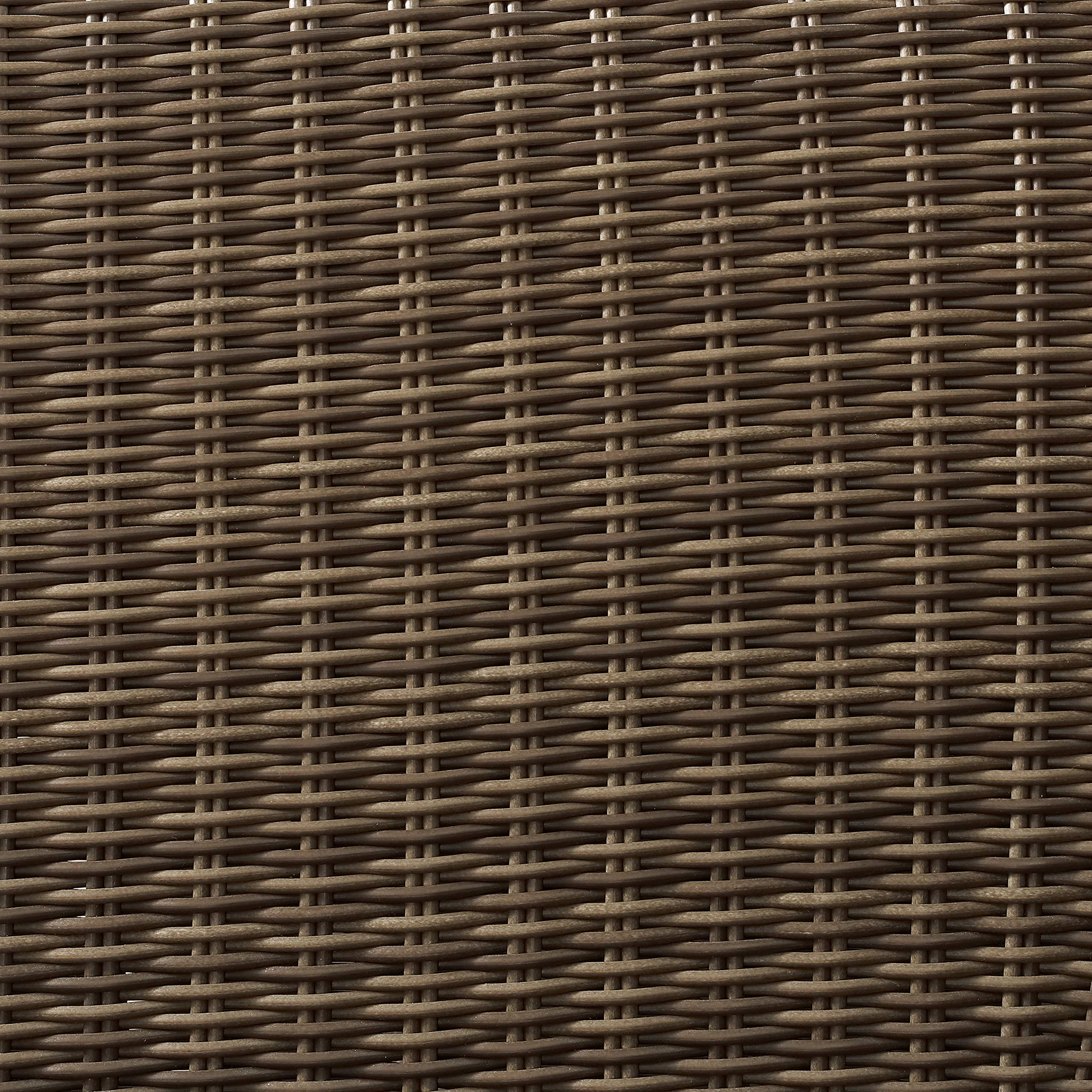 Crosley Bradenton All-Weather Rattan Wicker Outdoor Coffee Table - Brown Patio Furniture for Deck, Porch & Garden - Perfect for Outdoor Entertaining & Relaxation