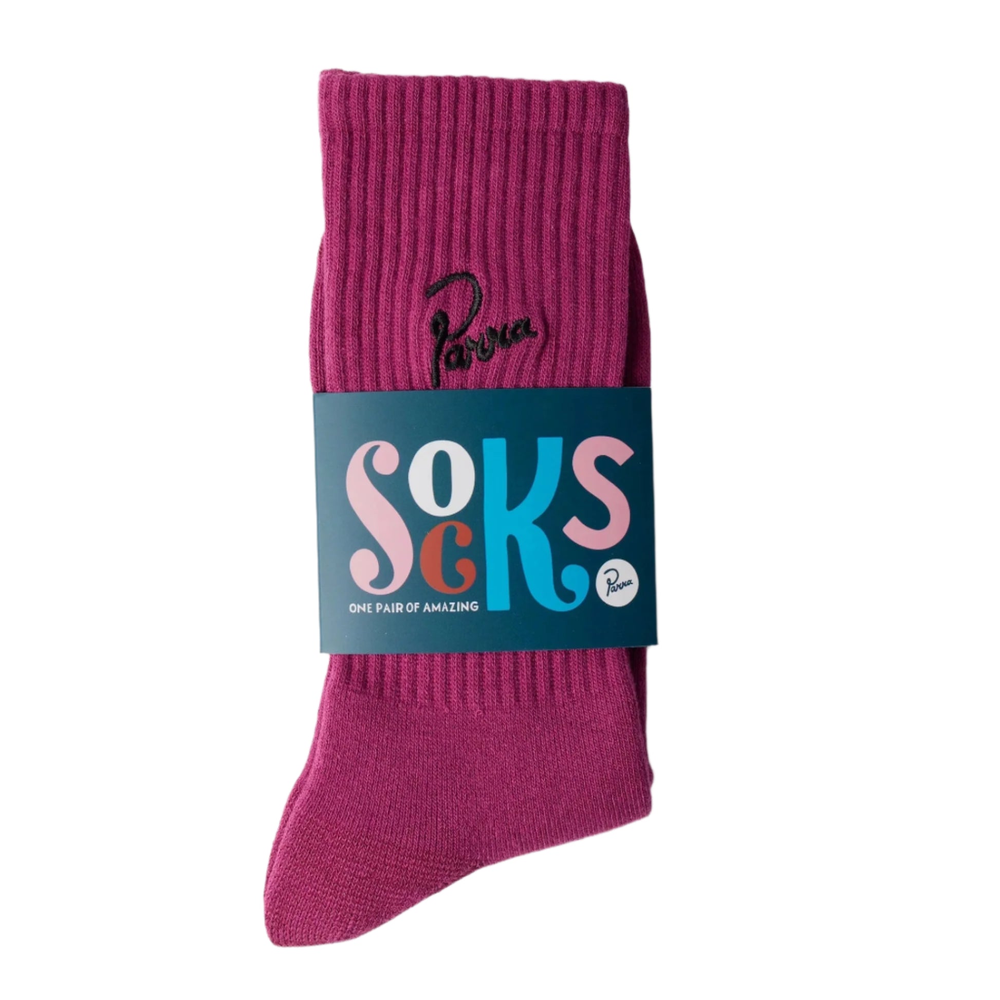 Parra Signature Crew Socks for Men & Women - Comfortable Cotton Casual Socks - Perfect for Everyday Wear, Sports, and Gifts