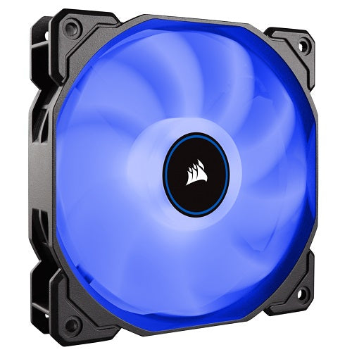 Corsair AF120 LED 120mm Case Fan - Single Pack (Blue/White/Red LED) | High Airflow Cooling for PC Gaming, Workstation & Home Office | Quiet & Durable Computer Cooling Solution