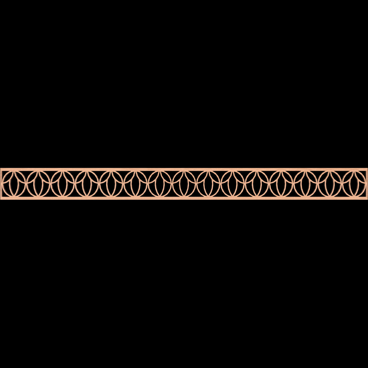 Shoshoni Fretwork Moulding - Decorative Wood Trim for Home & Furniture DIY Projects | Perfect for Wall Paneling, Cabinetry, and Interior Design