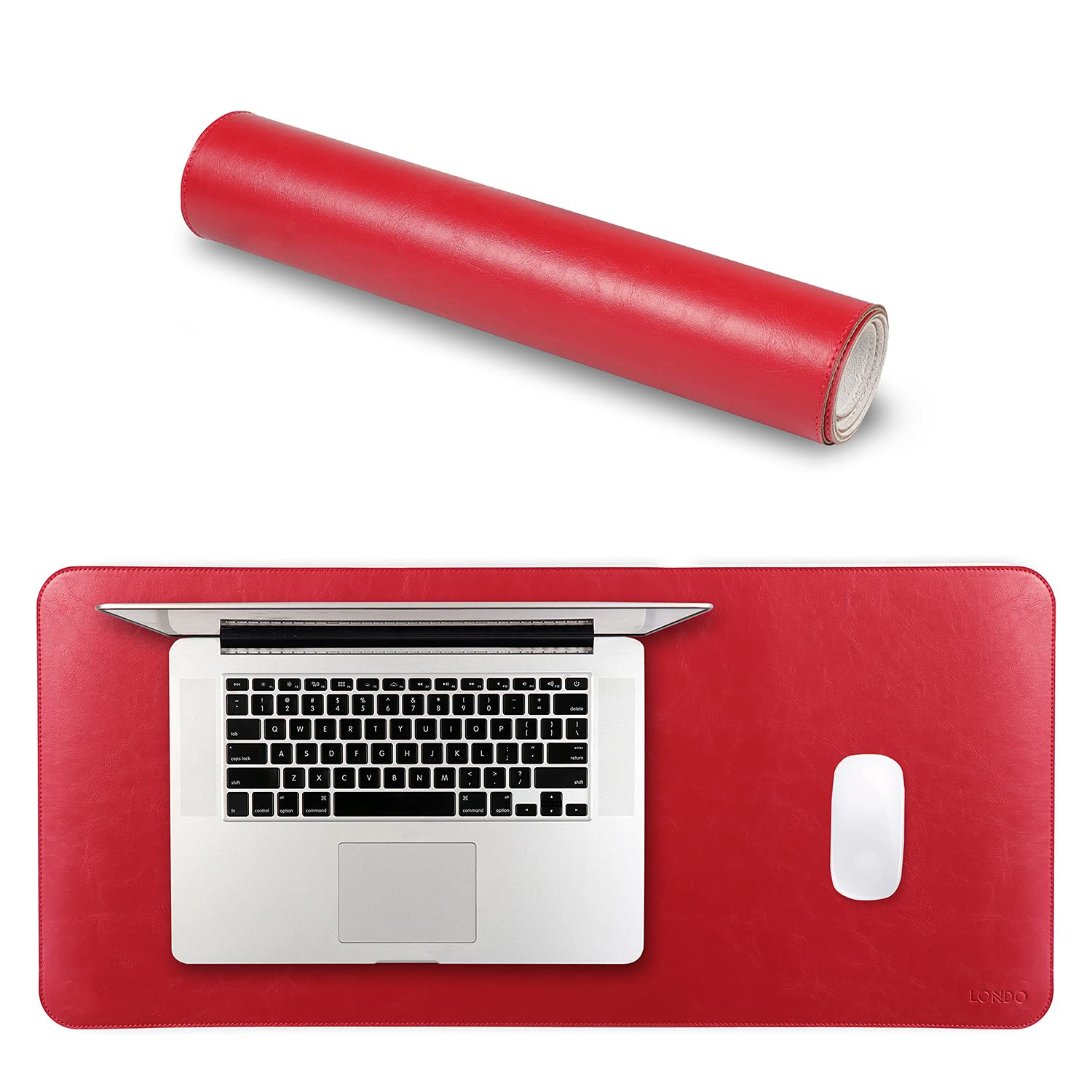 Premium Leather Extended Mouse Pad - Extra Large Desk Mat for Office, Gaming & Home Use | Smooth Gliding Surface, Non-Slip Rubber Base | Durable & Stylish Workspace Accessory for Computers, Laptops & Desktops | Perfect for Work, Gaming & Productivity