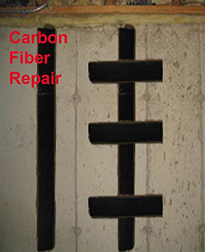 15 ft Carbon Fiber Basement Wall Crack Repair Kit - Strong Foundation Wall Reinforcement - Easy DIY Installation with Instructions - Perfect for Home Basement, Garage, and Structural Repairs