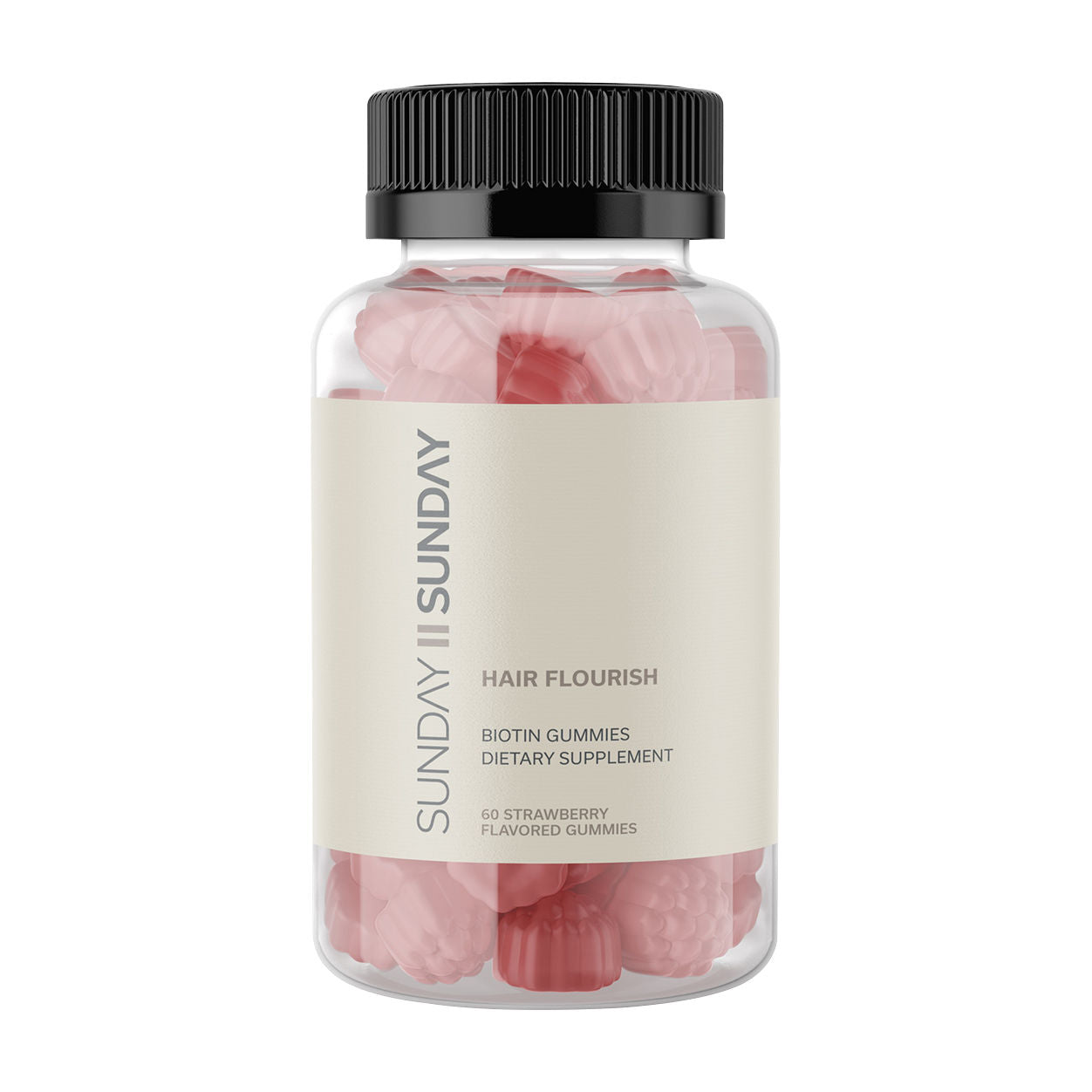 Hair Growth Gummies with Biotin & Collagen - Strengthen & Nourish Hair for Women & Men - Perfect for Daily Hair Care Routine & Thinning Hair Support