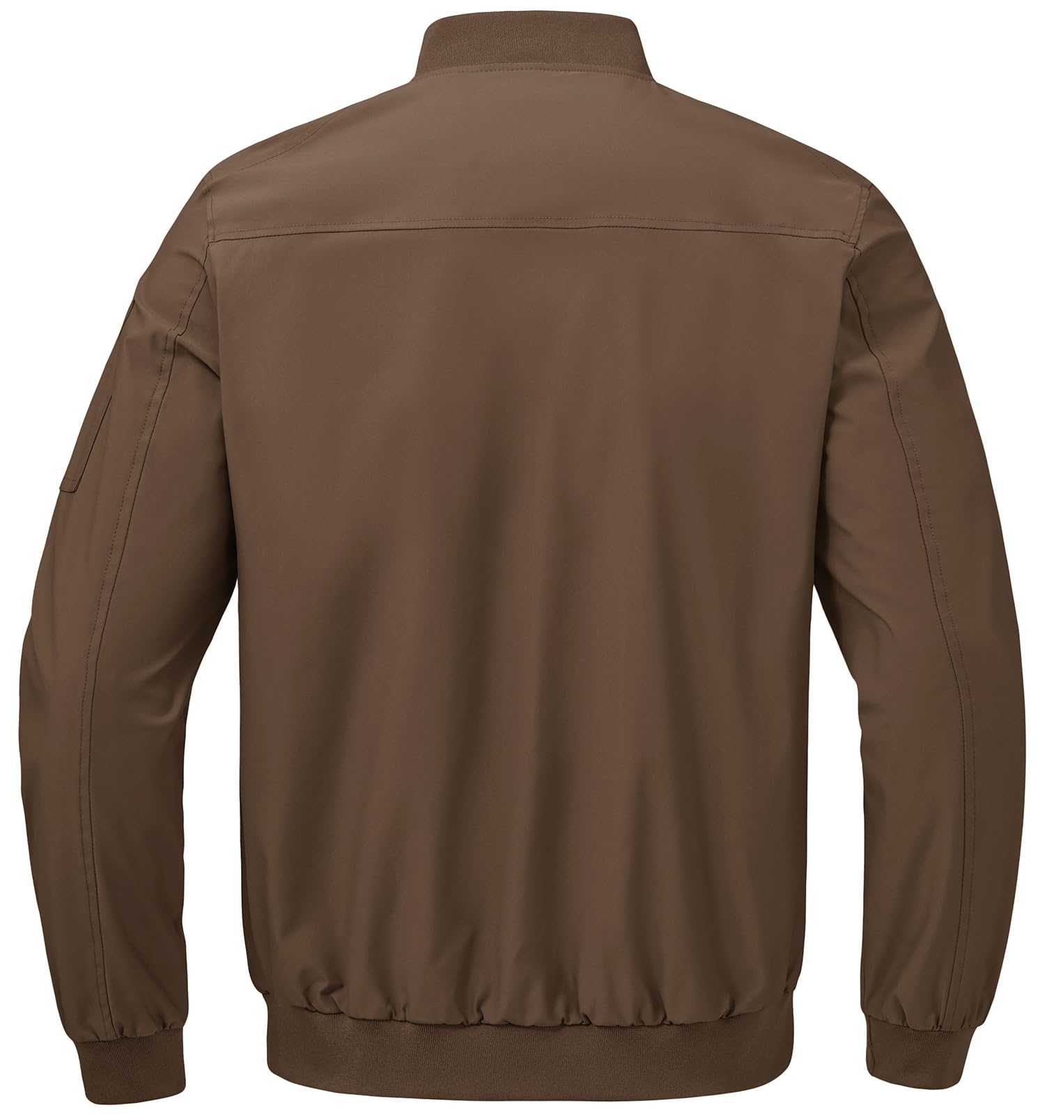 BGOWATU Men's Lightweight Bomber Jacket - Windbreaker Jacket for Men, Casual Fall Coat - Perfect for Outdoor Activities, Travel & Daily Wear