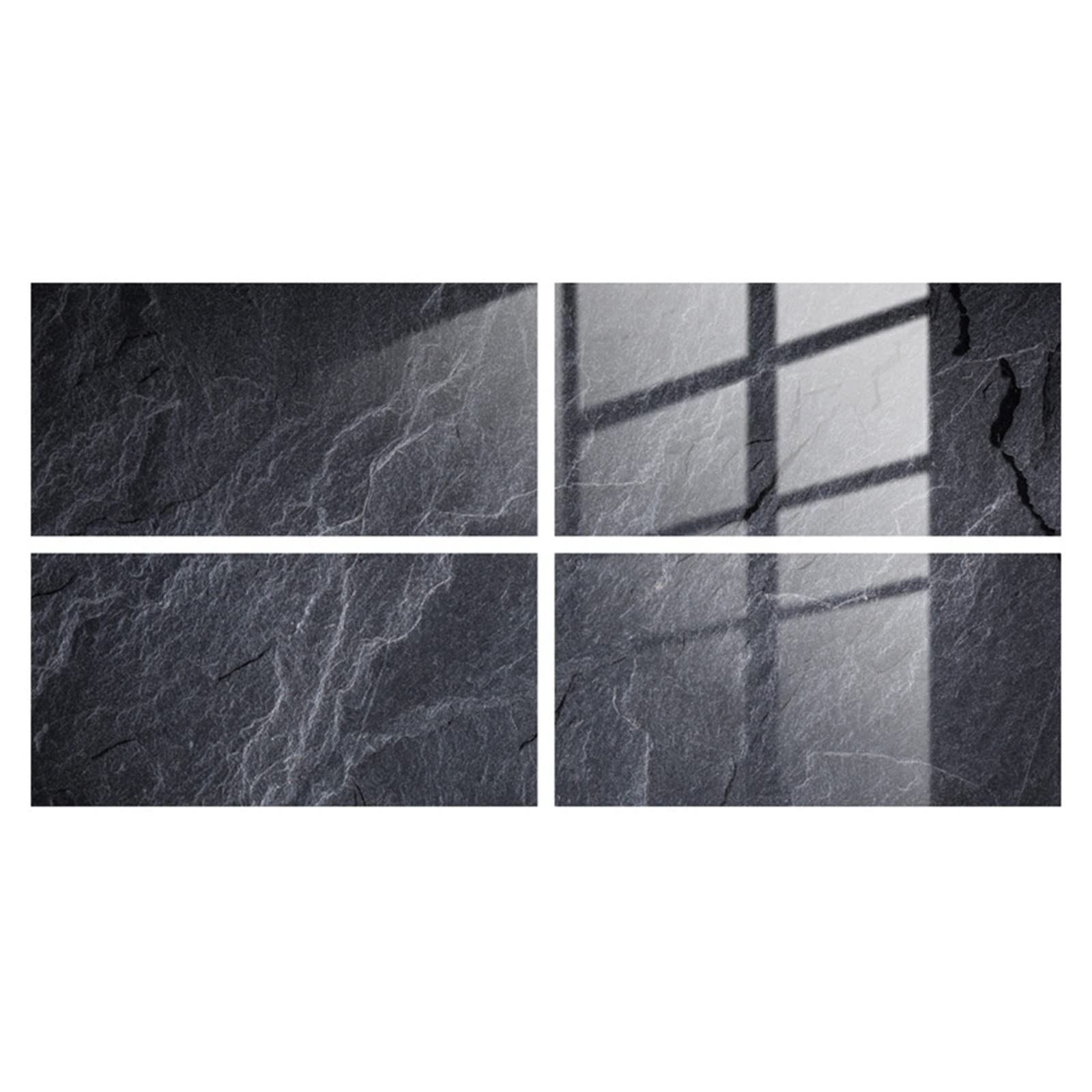 4-Pack Peel and Stick Marble Pattern Crystal Film Tile Stickers - Self-Adhesive Wall & Floor Decals for Home, Kitchen, Bathroom - Waterproof DIY Wallpaper for Mirrors, Furniture, Countertops