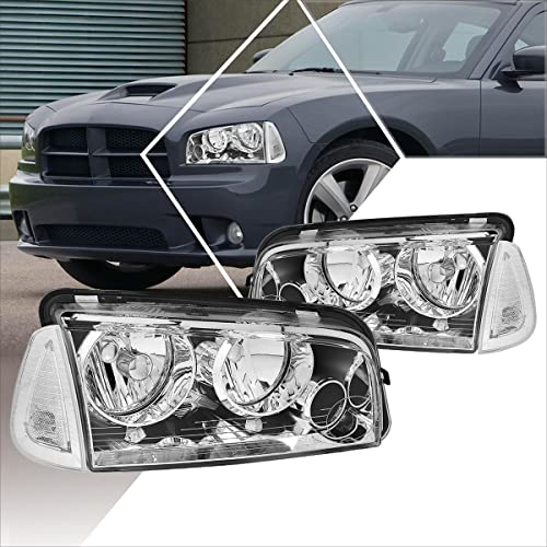 Chrome Housing / Clear Corner