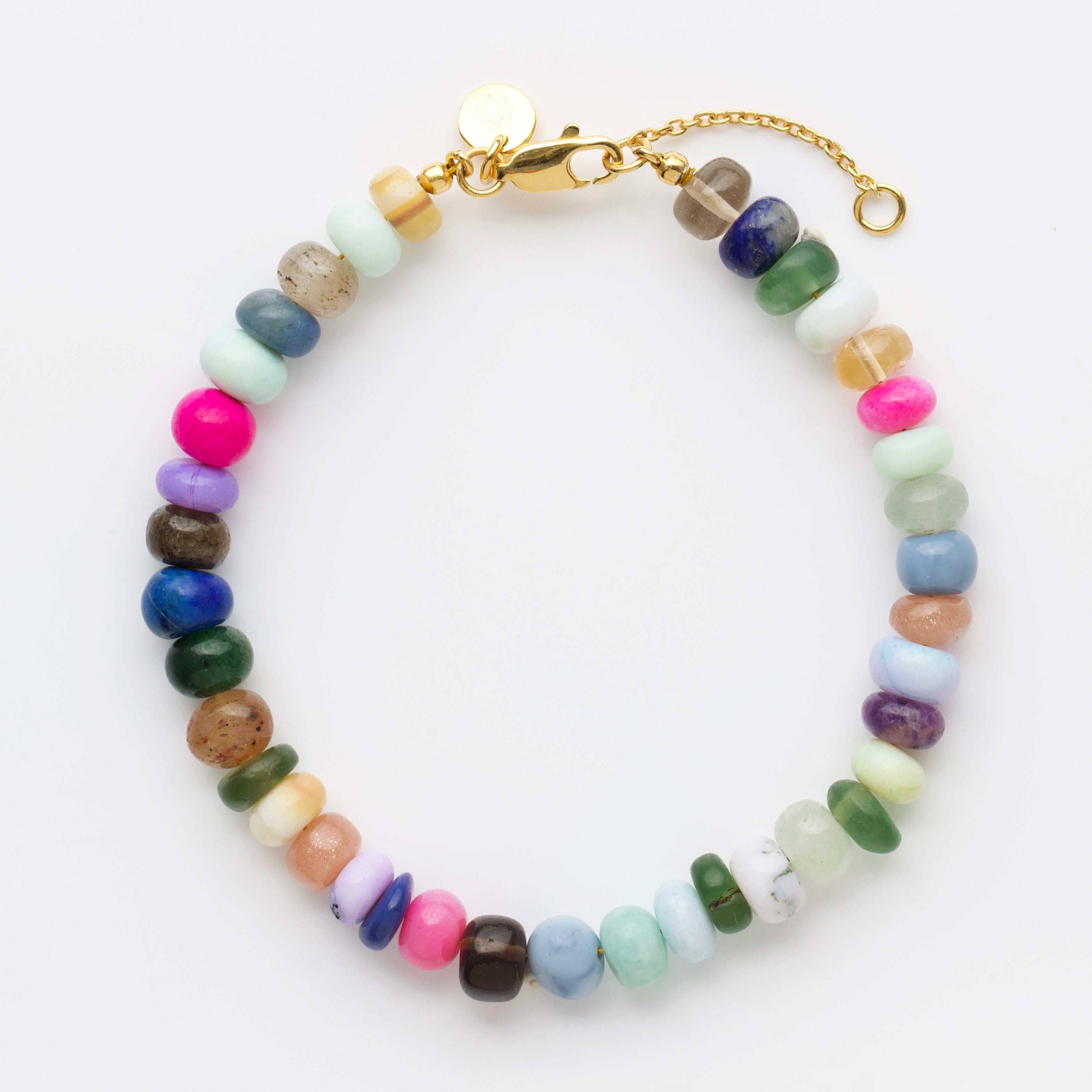Multi Agate Beaded Bracelet for Women - Natural Stone Healing Jewelry for Stress Relief & Positive Energy - Perfect for Yoga, Meditation & Everyday Wear