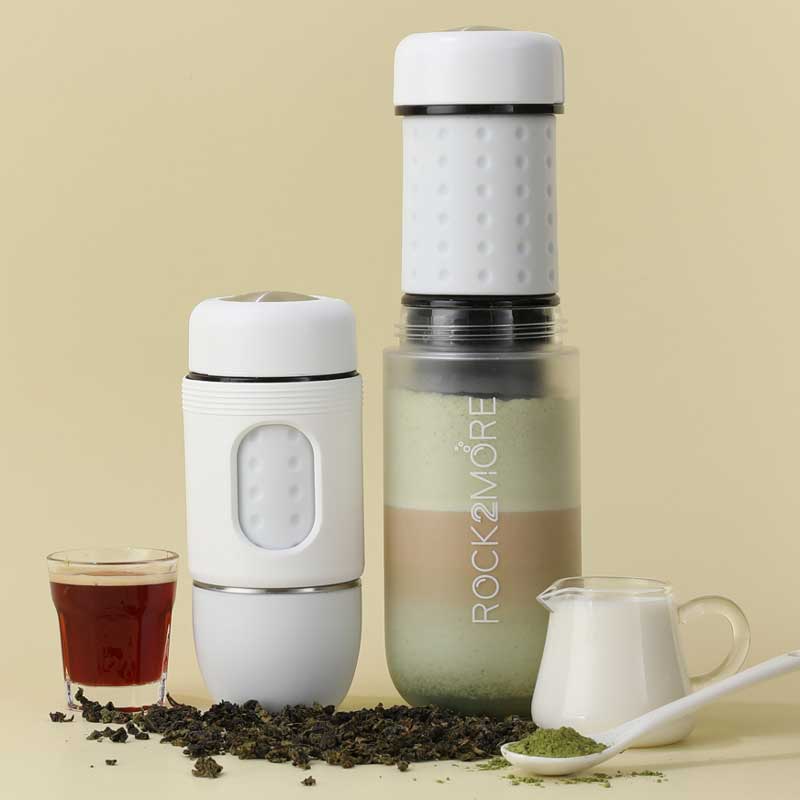 STARESSO Manual Milk Frother Handheld Espresso Steamer - Perfect for Lattes, Cappuccinos & Hot Chocolate at Home or Office