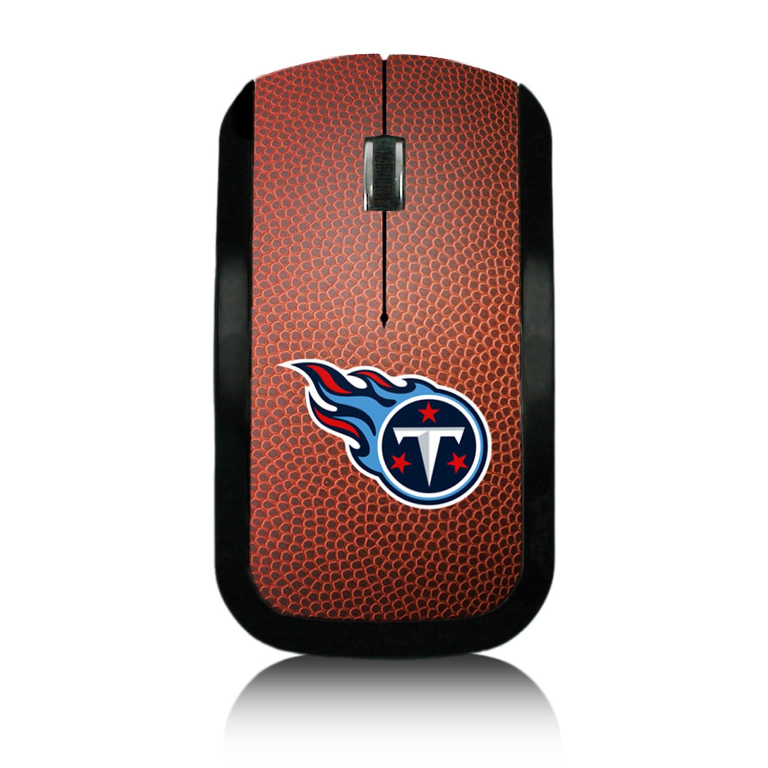 Tennessee Titans NFL Team Logo Wireless Gaming Mouse - Ergonomic USB Optical Mouse for PC, Laptop, Mac - Perfect for Titans Fans, Office Work & Gaming Setup