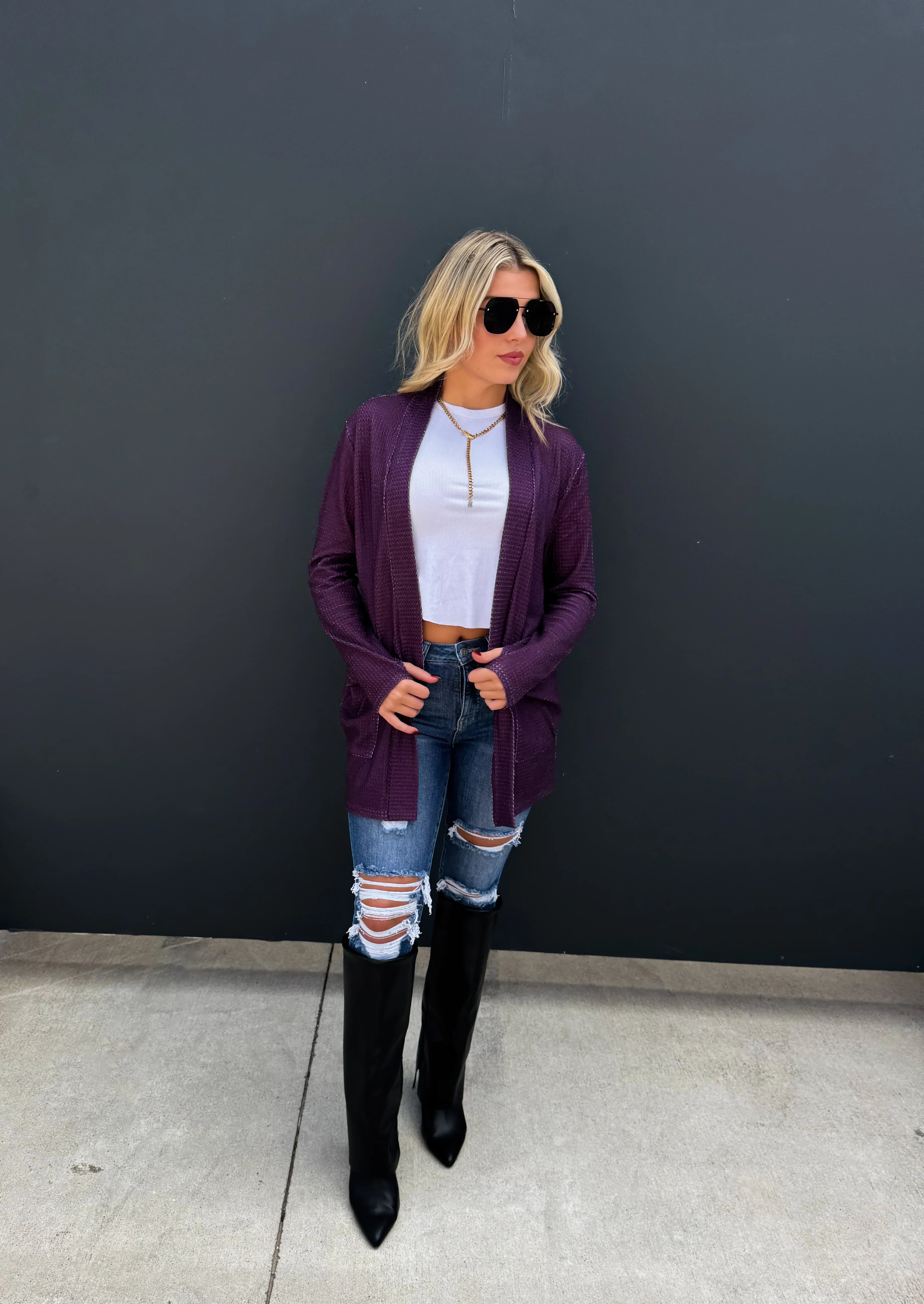 PREORDER: Autumn Lola Cardigan - 9 Stylish Colors for Women | Cozy Fall & Winter Fashion for Work, Dates & Casual Outings