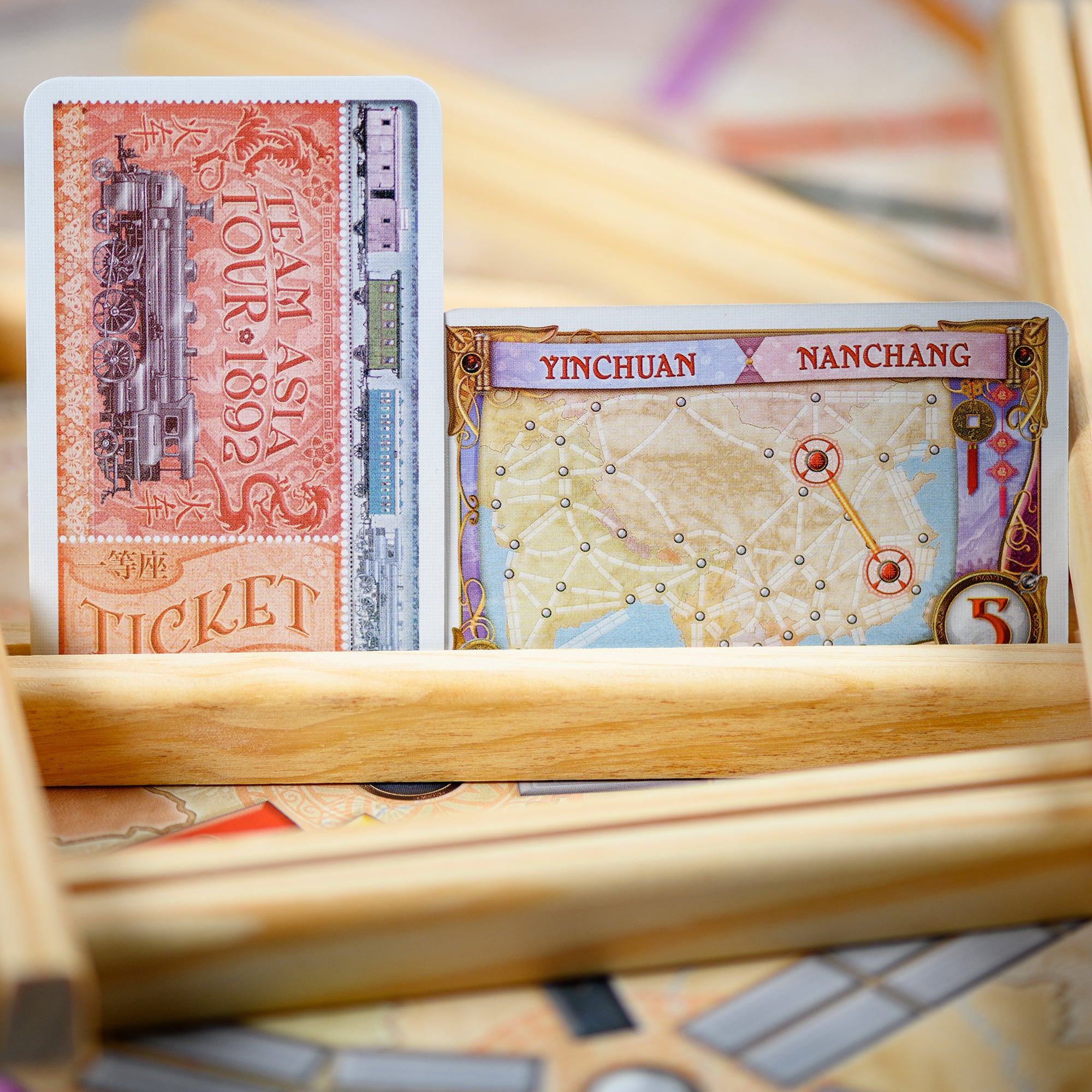 Ticket to Ride: Asia Map Collection 1 - Board Game Expansion for Family Game Night & Strategy Game Lovers | Perfect for Travel-Themed Parties & Game Nights