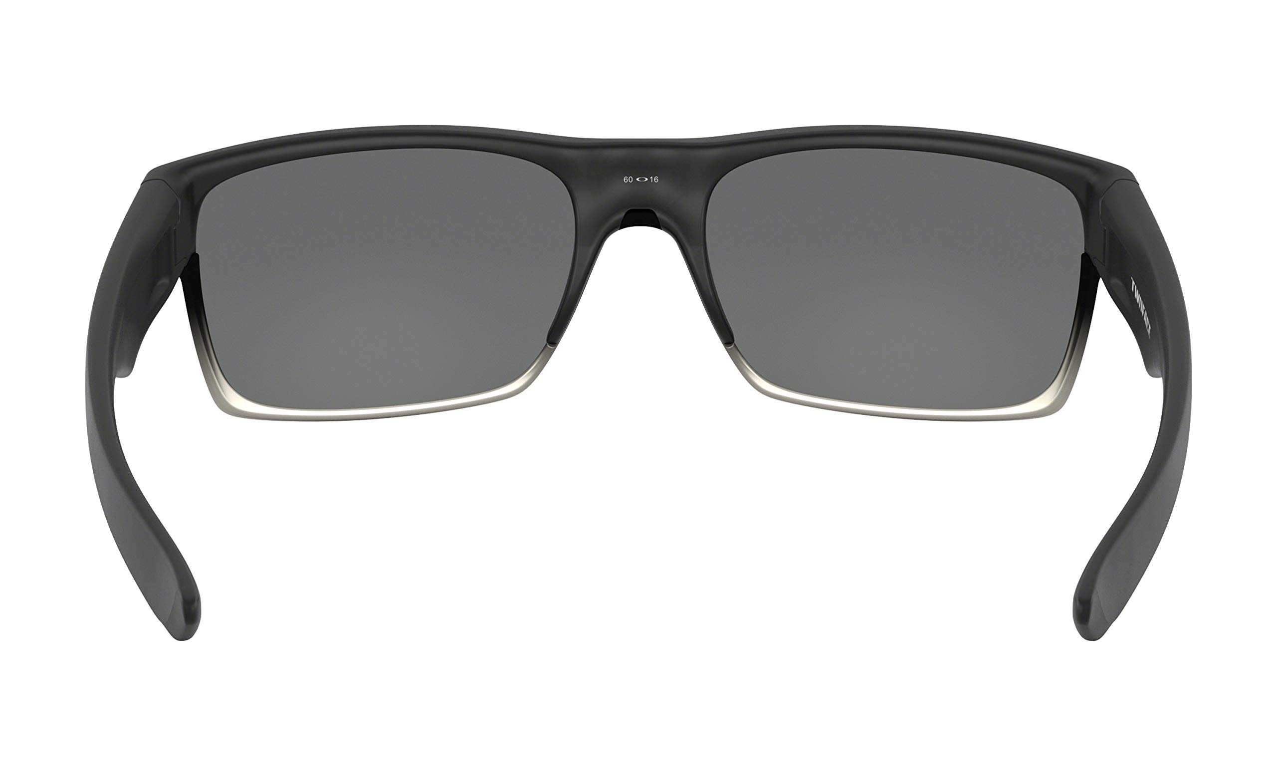 Oakley Twoface Sunglasses - Matte Black Frame with Chrome Iridium Lens - Polarized UV Protection for Men & Women - Perfect for Driving, Running, and Outdoor Sports